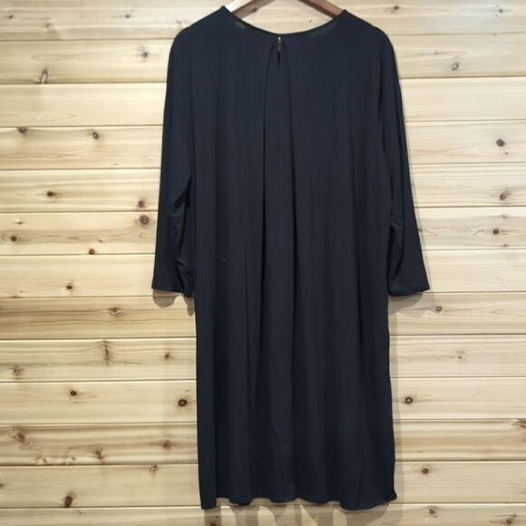 J. Jill Womens Dress Large Black Wearever Collection Casual Dress - Picture 5 of 9